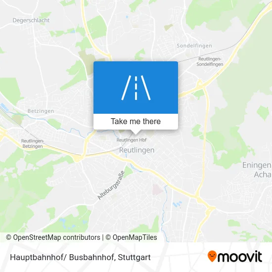 Карта Hauptbahnhof/ Busbahnhof