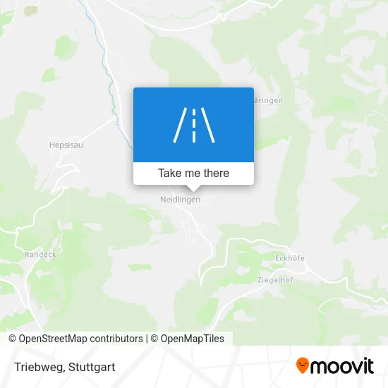 Карта Triebweg