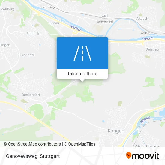 Карта Genovevaweg