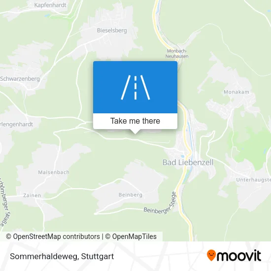 Карта Sommerhaldeweg