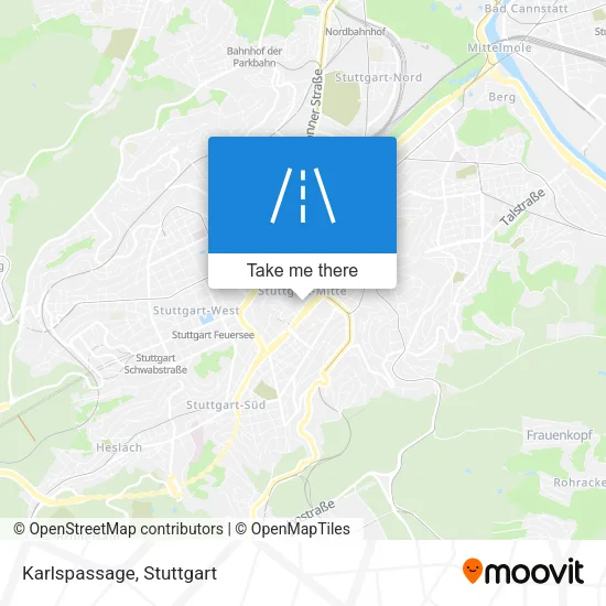 Карта Karlspassage