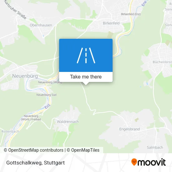Карта Gottschalkweg