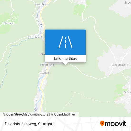 Карта Davidsbuckelweg
