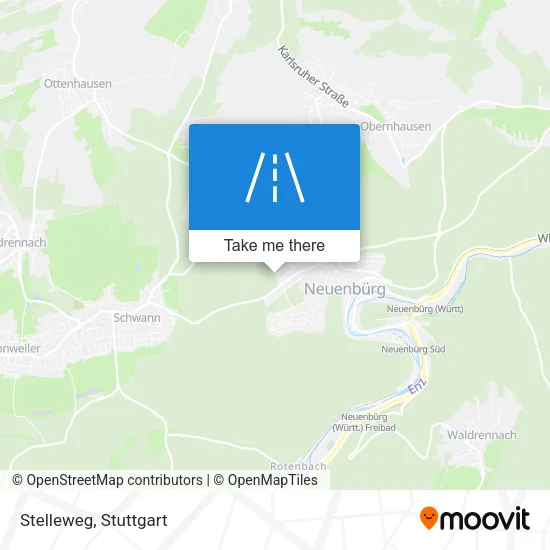 Карта Stelleweg