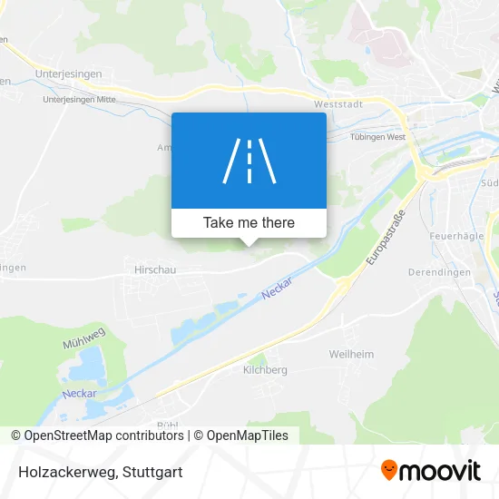 Карта Holzackerweg