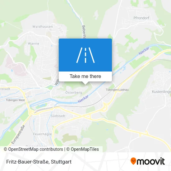 Карта Fritz-Bauer-Straße