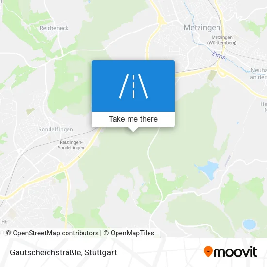 Карта Gautscheichsträßle