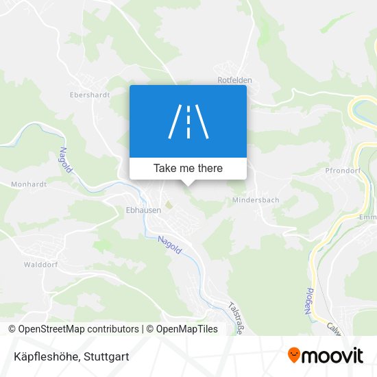 Карта Käpfleshöhe