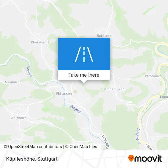 Карта Käpfleshöhe