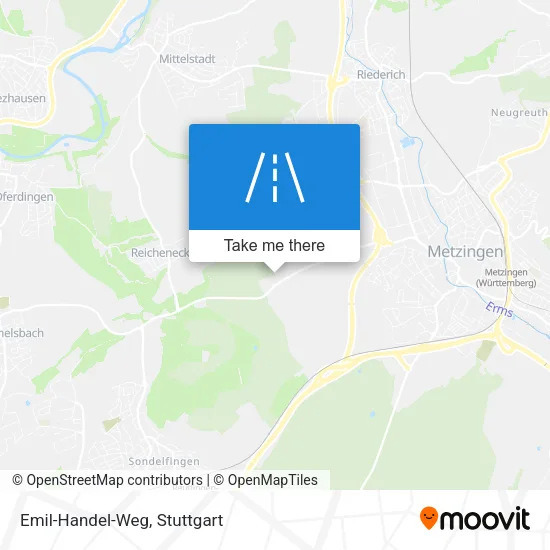 Карта Emil-Handel-Weg