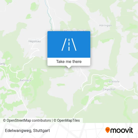 Карта Edelwangweg