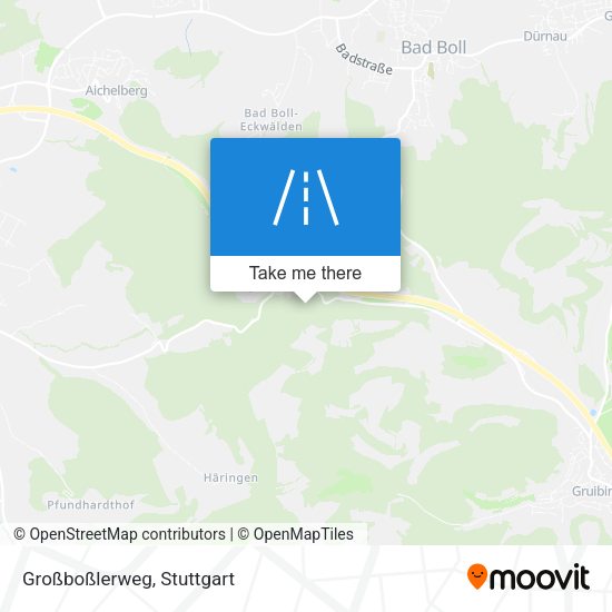 Großboßlerweg map