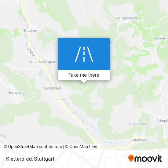 Карта Kletterpfad