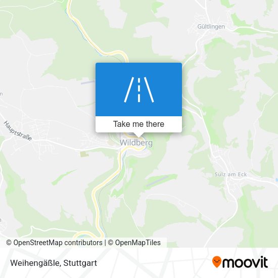 Weihengäßle map