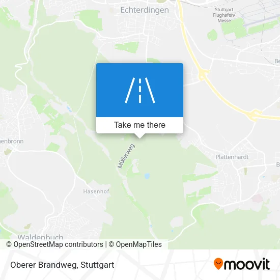 Карта Oberer Brandweg