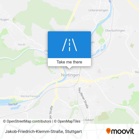 Jakob-Friedrich-Klemm-Straße map