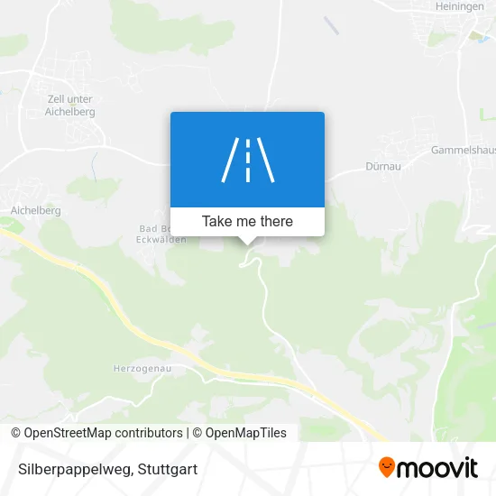 Карта Silberpappelweg