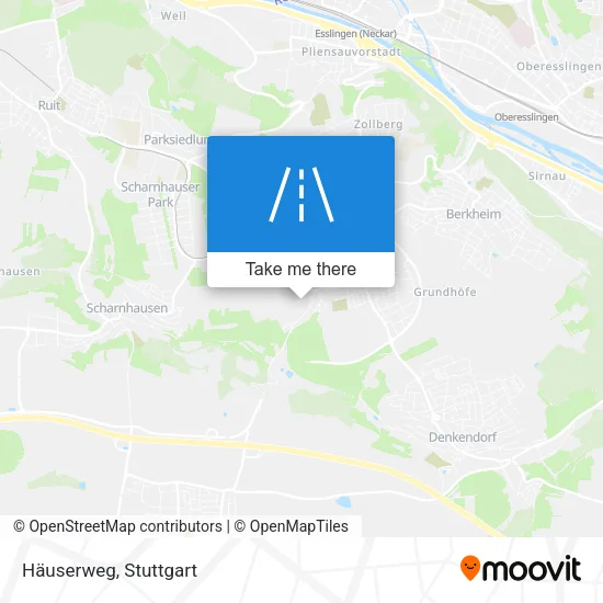 Карта Häuserweg