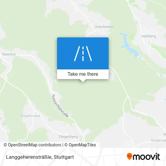 Карта Langgeherensträßle