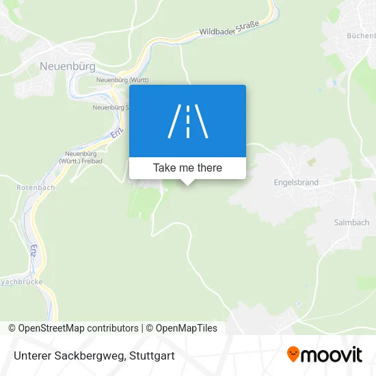 Карта Unterer Sackbergweg