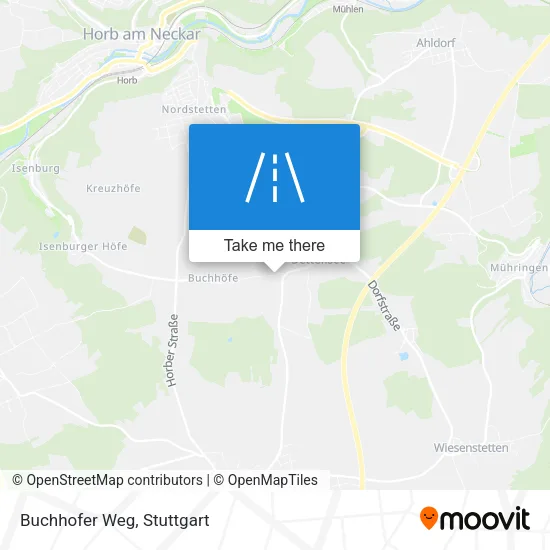 Карта Buchhofer Weg