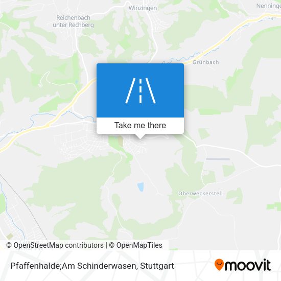 Pfaffenhalde;Am Schinderwasen map