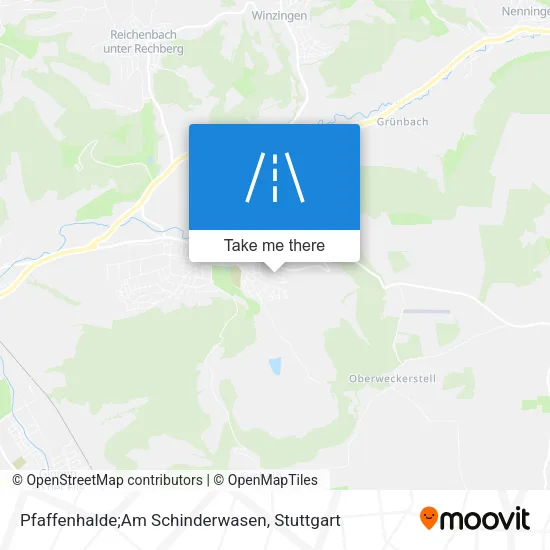 Карта Pfaffenhalde;Am Schinderwasen