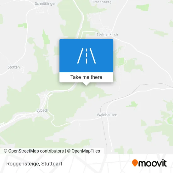Карта Roggensteige