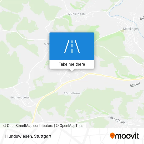 Карта Hundswiesen