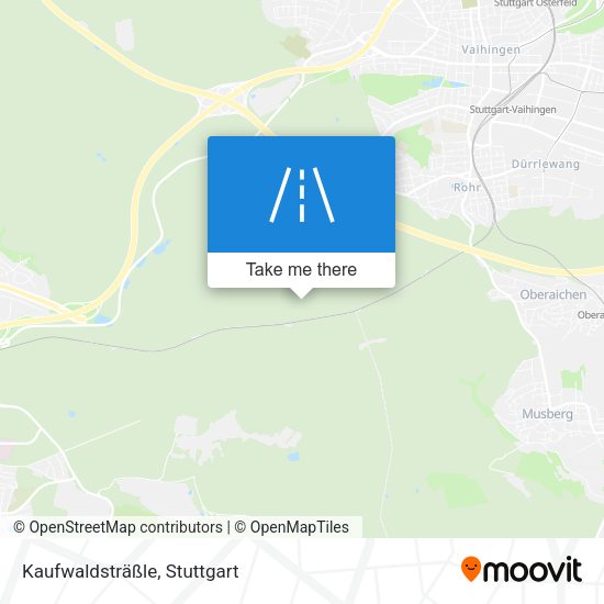Kaufwaldsträßle map