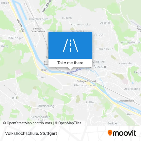 Карта Volkshochschule