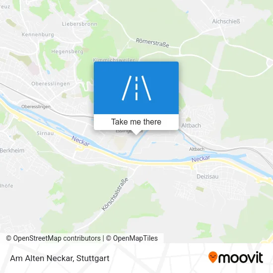 Карта Am Alten Neckar