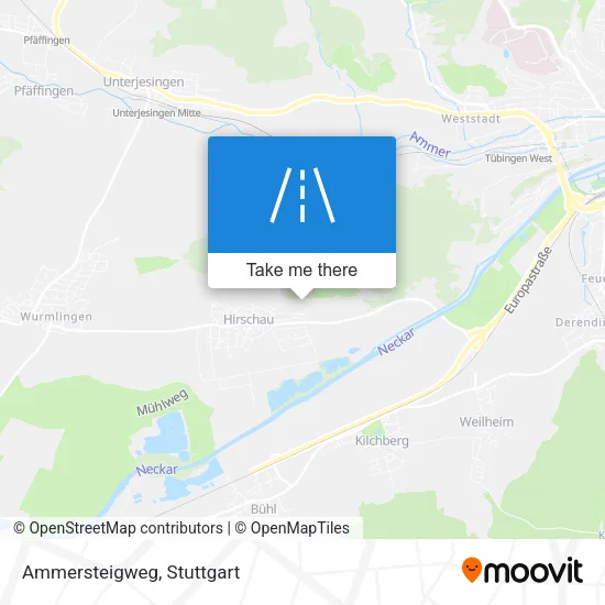 Карта Ammersteigweg