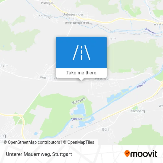 Карта Unterer Mauernweg