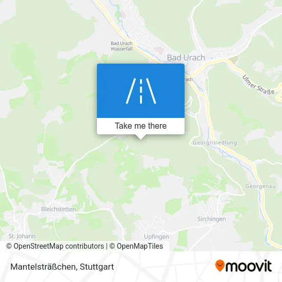 Карта Mantelsträßchen