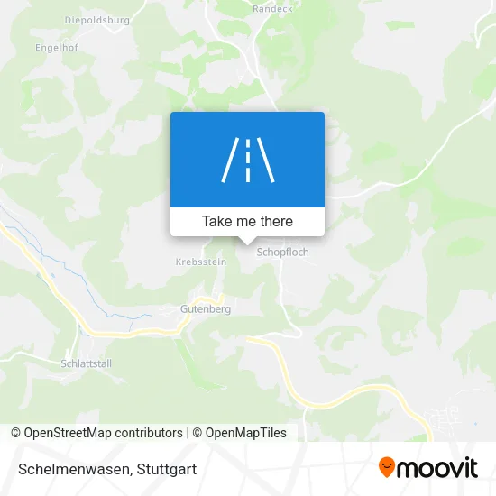 Карта Schelmenwasen