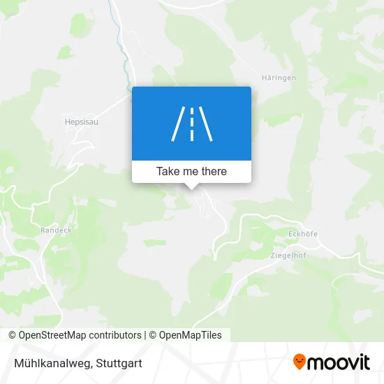 Карта Mühlkanalweg