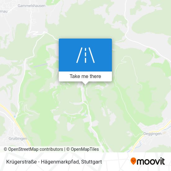 Krügerstraße - Hägenmarkpfad map