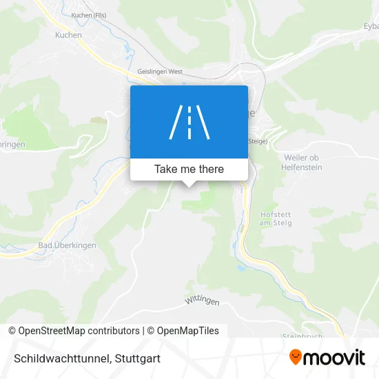 Карта Schildwachttunnel