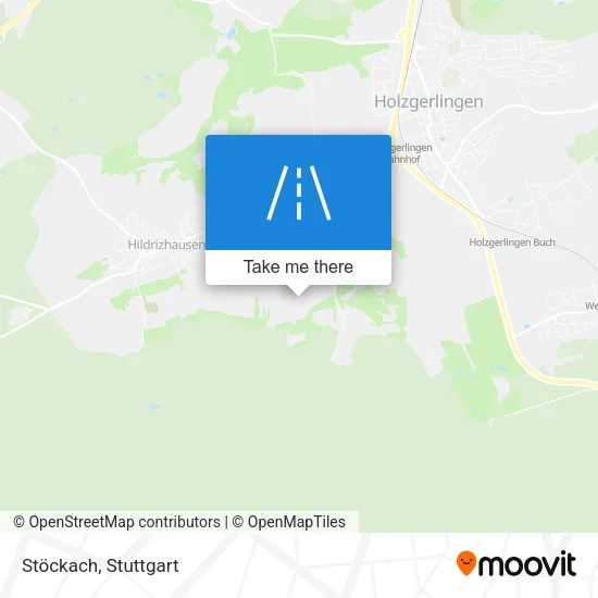 Карта Stöckach
