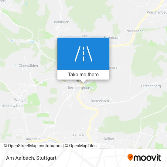 Карта Am Aalbach