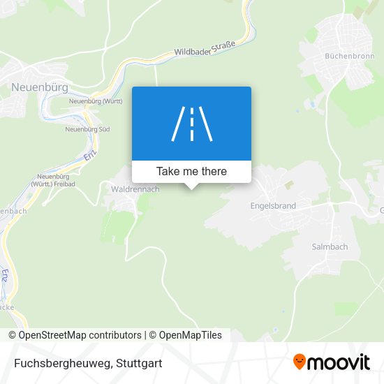 Fuchsbergheuweg map