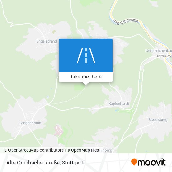 Alte Grunbacherstraße map