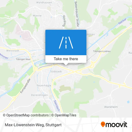 Карта Max-Löwenstein-Weg