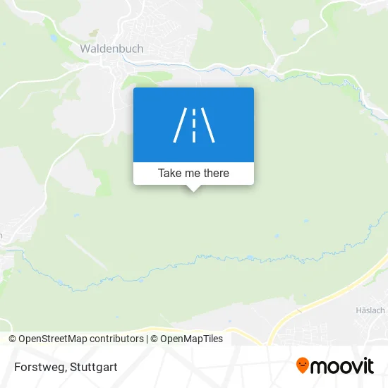 Карта Forstweg
