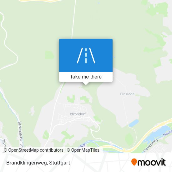 Brandklingenweg map