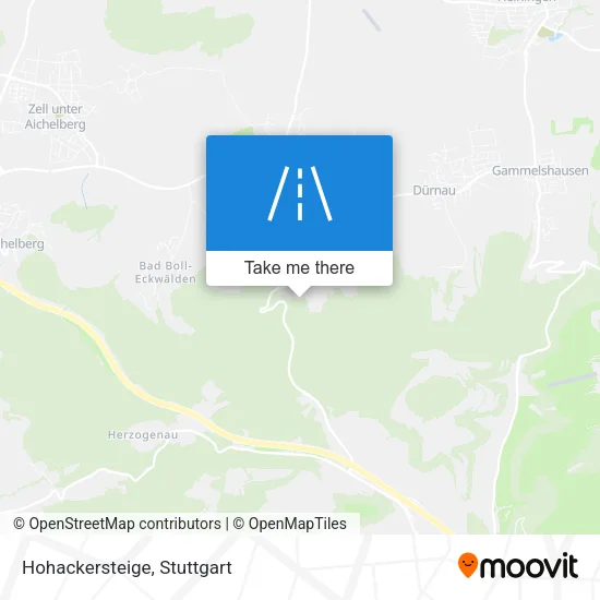 Карта Hohackersteige