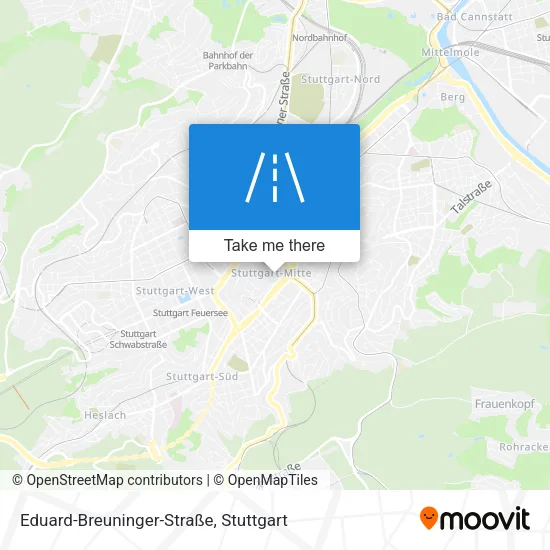 Карта Eduard-Breuninger-Straße