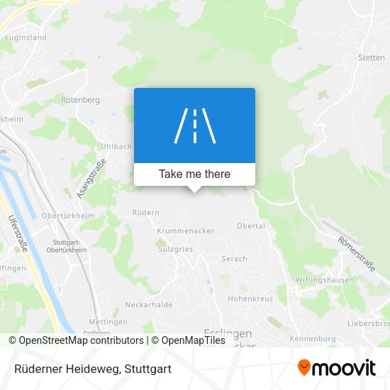 Карта Rüderner Heideweg