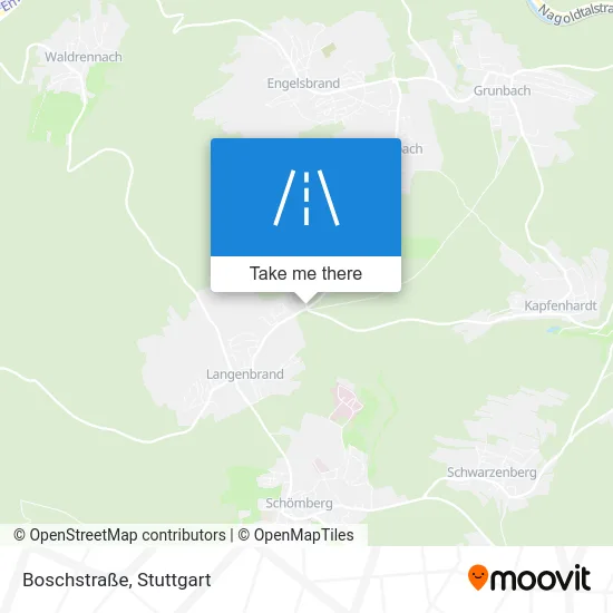 Карта Boschstraße